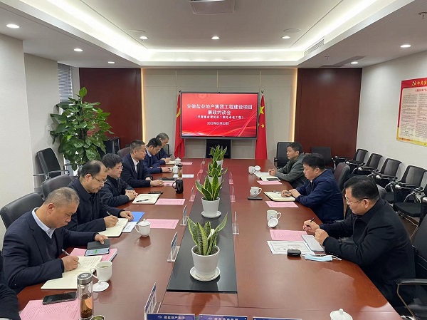 安徽尊龙人生就是博d8地产集团纪委举行灵璧珺悦府项目（二期）总包工程廉政约谈会