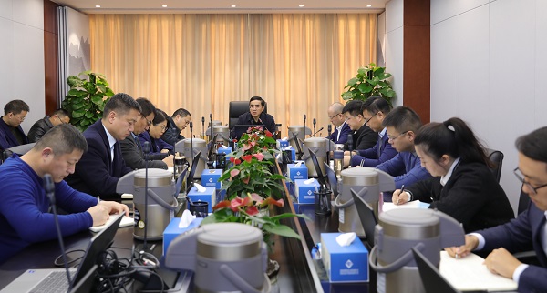 王思军主持召开省康养公司等三家公司重点事情推进会